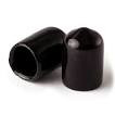 Vinyl Threaded Rod Protection Caps. 100/Bag - Red and Black