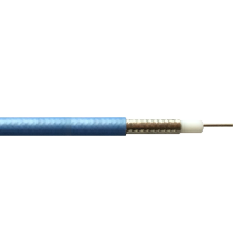 RG402 (141) PTFE Cable, Blue Jacket, Plenum Coaxial Cable, Per Foot