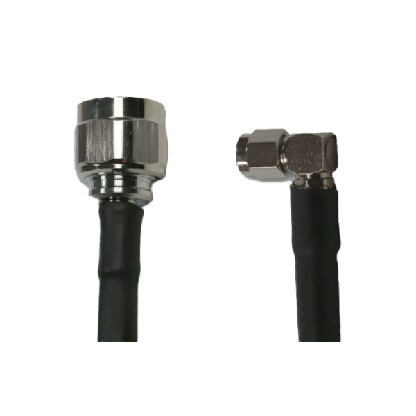 123eWireless N Male to SMA Right Angle Male RF Jumper - Thumbnail 2