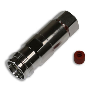 4.3-10 Female Solder Type Connector for RG401 & 1/4" SF