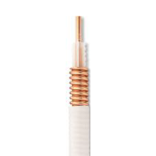 1/4" Super Flexible Plenum Coaxial Cable, White, Per Foot