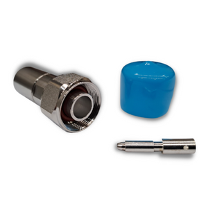 4.1/9.5 Mini DIN Male Solder Center Solder Body Connector for 1/2" Standard Flexible Cable