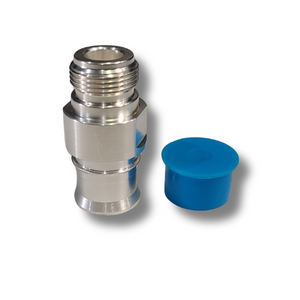 N Female Solder Center Solder Body Connector for 1/2" Standard Flexible Cable