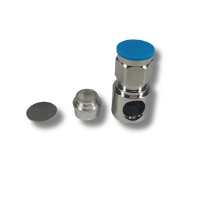 N Male Right Angle 1/2" Flexible Solder Type Connector