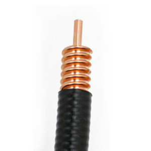 3/8" Superflexible Corrugated Cable, Black, Per Foot