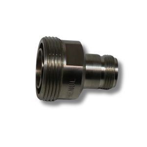 Din (7/16) Female to N Female RF adapter