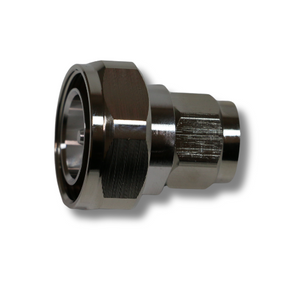 Din (7/16) male to N male RF adapter