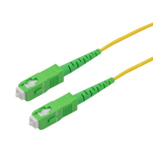 SC/APC to SC/APC Simplex Singlemode Patch Cord, 2M