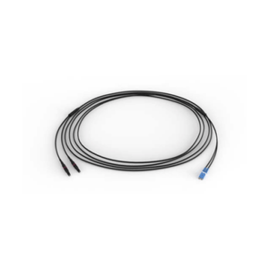 LC/UPC Duplex to Evolv Pushlok SC/APC, I/O Drop Cable, Singlemode, 2 Fiber Assembly, 250ft