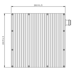 4.3-10 Female 200 Watt Low PIM RF Load Termination