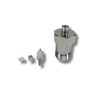 N Female solder Type connector for RG402 Cable