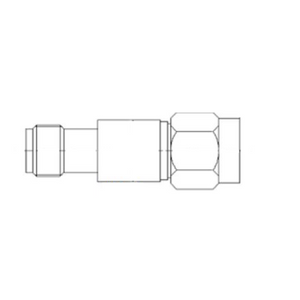 SMA Male to SMA Female 20dB 2 Watts Attenuator