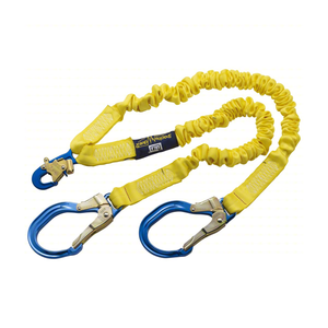 DBI Sala: ShockWave2 Twin Leg Lanyard with Aluminum Connecto
