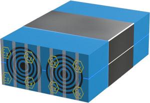 Roxtec: RM 20w40 ES Ex 2-Hole Sealing Module