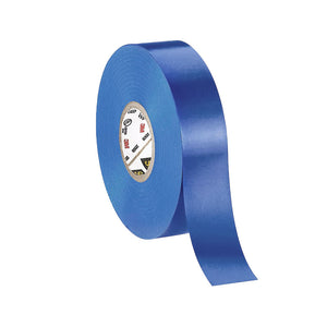 3M: Blue Electrical Tape, 1700 UV Resistant, 3/4" x 66' Roll