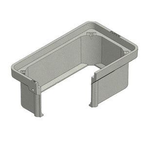 Old Castle: Non-Metallic Floor Box, Polymer, Straight Wall,