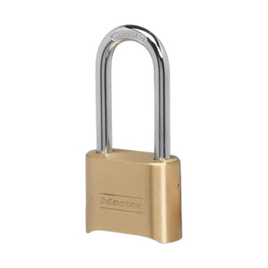 Master Lock: 2 in (51mm) Wide Resettable Combination Brass P