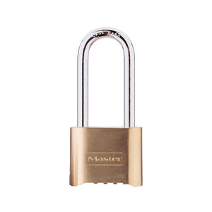Master Lock: Brass Combination Lock With 2-1/4" Shackle