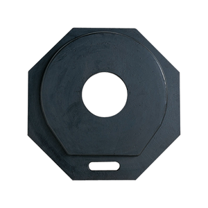TrafFix Devices: 40 lb Recycled Rubber Base for Channelizer Drums