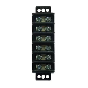 Gardner Bender: 22-10 AWG 6-Circuit Terminal Block (1-Pack)