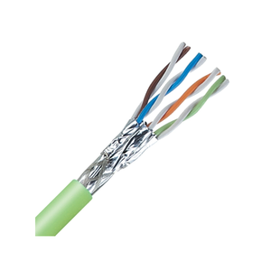 Etherline: 4 Pair, CAT6A Continuous Flex, 24 AWG, Polyurethane (PUR) - Green