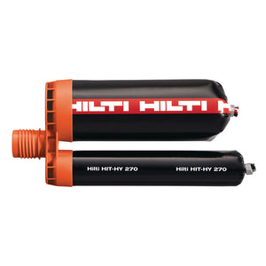 Hilti: HIT-HY 270 Adhesive Anchor, 11.16 fl oz (Includes: Fo