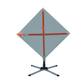 TrafFix: Aluminum Leg TrafFix Sign Stand, Box of 1 Single Spring w/ Standard Latch Bracket Assembly