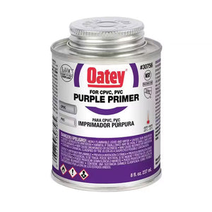 Oatey: 8 oz. Purple CPVC and PVC Primer