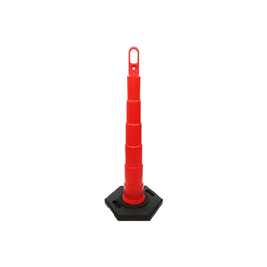 TrafFix Devices: Orange 42" Looper Cone, No Reflective Collars, 30# Base