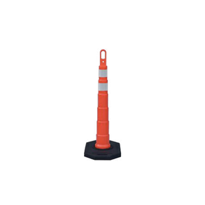 TrafFix Devices: Orange 42" Looper Cone, (2) 3" Reflective Collars, 30# Base
