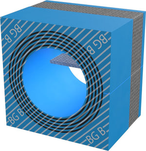 Roxtec: RM 80 BG B WOC 1-Hole Sealing Module