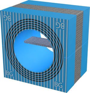 Roxtec: RM 80 BG WOC 1-Hole Sealing Module