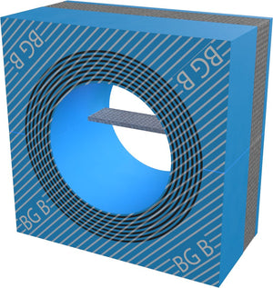 Roxtec: RM 120 BG B WOC 1-Hole Sealing Module