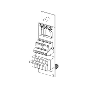 Vertiv: Assembly, GMT Fuse Module, 6 Positions