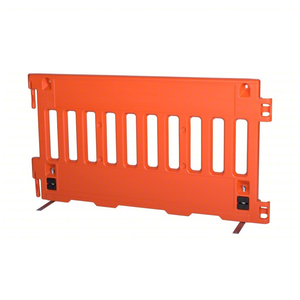 TrafFix Devices: Orange Urbanite Pedestrian Wall