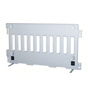 TrafFix Devices: White Urbanite Pedestrian Wall