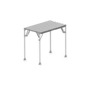CommScope: Rain/Shade Canopy, 6 ft x 10 ft, four 108" footed posts