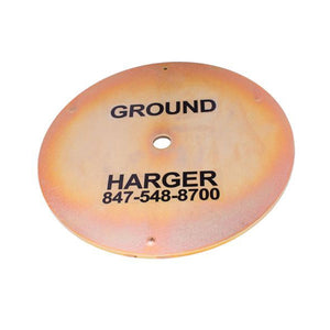 Harger: 8.625 Steel Well Cover/358PS