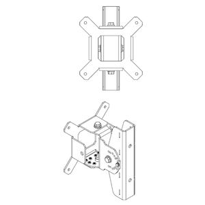 JMA: Rotational Stadium Mounting Bracket Kit for DX Antennas