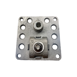Kuefler Lightning Protection: Aluminum Cast Adhesive Top Mount Base Fits 1/2" Air Terminal