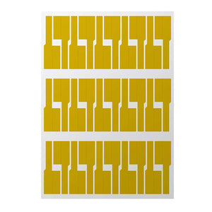 Mr.Label: US Letter Sheet Self-Adhesive Cable Label, Waterpr