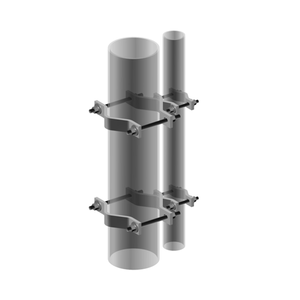 CommScope: Pipe-to-Pipe Adapter, Adapts 1-1/2" to 3-1/2" OD Pipe to 2-3/8" to 5" OD Pipe