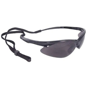 Radians: Apocalypse Safety Glasses, Black Frame, Smoke Lens