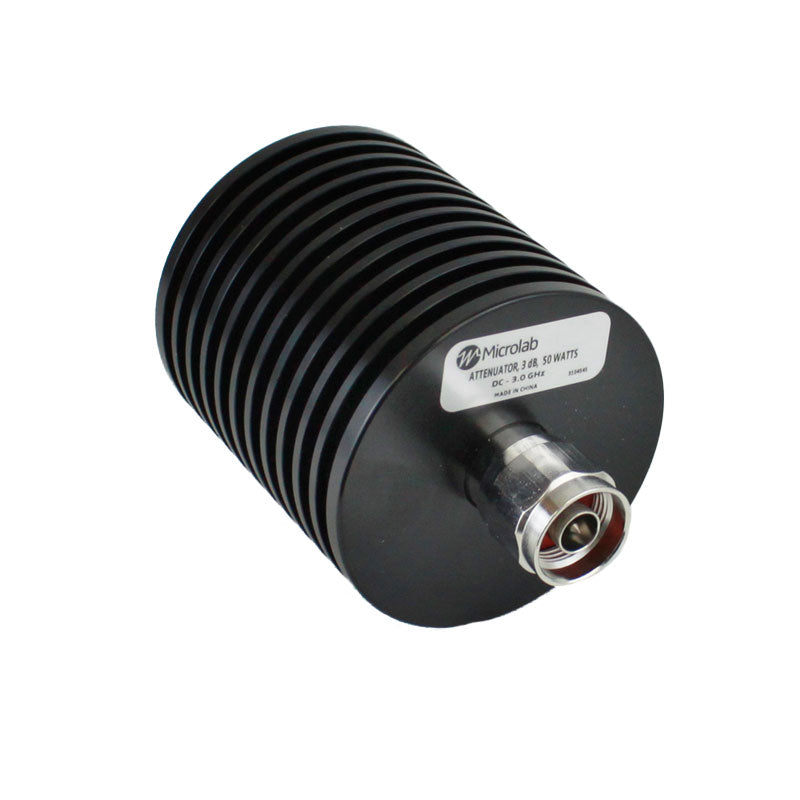 10db Microlab: 10dB Resistive Attenuator DC-3 GHz 50W N-type Indoor | Launch ...