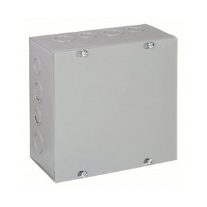 Hoffman: 8" x 8" x 4" Screw Cover Steel Junction Box with Kn