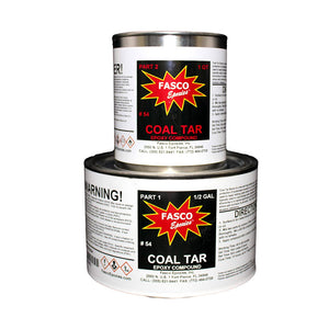 Fasco Epoxies: #54 - Coal Tar Epoxy - 1.5 Gallon Kit