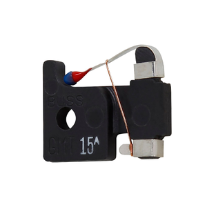 Eaton: GMT Telecommunication Fuse, 125 Vac, 60 Vdc, 0.50 A, 300 AIC at 125 Vac, 450 AIC at 60 Vdc, Non-Indicating, Fast-Acting, Thermoplastic, Tin-Plated Beryllium copper terminal
