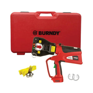Burndy: 4-POINT 6T Dieless Battery Crimper, Guides, Hard Case, No Batt/Chgr Makita Power