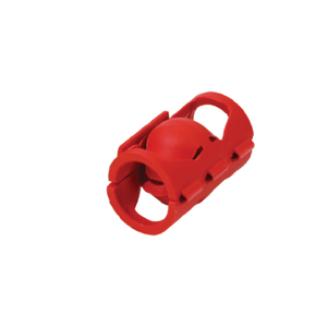 Siemon: 0.19"- 0.34" Cable OD Small Color Coded Cuff Red - 25 Pack