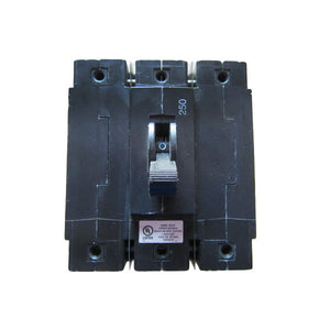 250 Amp Circuit Bullet Breaker, Black